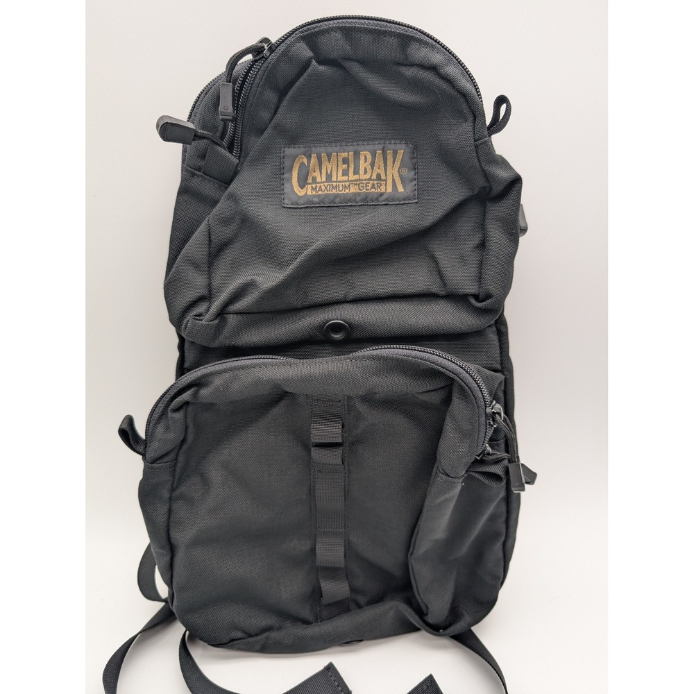 CamelBak Maximum Gear M.U.L.E. Hydration Pack Black Cordura Backpack NO BLADDER!